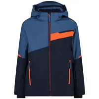 CMP Kid Jacket Snaps Hood black blue (N950) 110