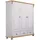 OTTO home Wäscheschrank Tessin 128 x 140 x 38 cm Weiß