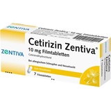 Zentiva Pharma GmbH Cetirizin Zentiva 10 mg Filmtabletten