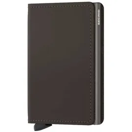 Secrid Slimwallet Matte Kartenetui truffle
