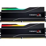 G.SKILL Trident Z5 Neo RGB schwarz DIMM Kit 64GB, DDR5-6000, CL30-40-40-96 (F5-6000J3040G32GX2-TZ5NR)