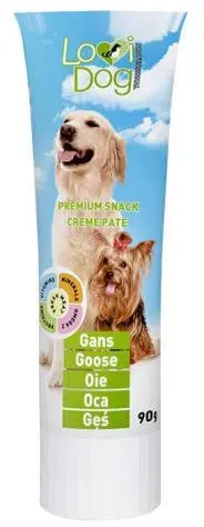 Lovi Dog Snack Cremepastete Gans - Pastete für Hunde in der Tube, mit Gans und Vitaminen 90g (Rabatt für Stammkunden 3%)