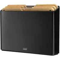 Joseph Joseph Folio Schneidebrett-Set Bambus 3-tlg. 20 x 30 cm Braun/Schwarz