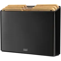 Joseph Joseph Folio Schneidebrett-Set Bambus 3-tlg. 20 x 30 cm Braun/Schwarz