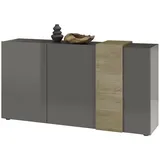 MCA Furniture Sideboard 181 x 94 x 44 cm grau