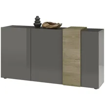 MCA Furniture Sideboard 181 x 94 x 44 cm grau