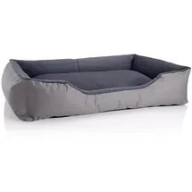 BedDog Hundebett Teddy 120 x 85 cm grau