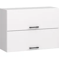 Akord Hängeschrank Küchenschrank Oliwia G2 80 x 58 x 30 cm Weiß