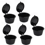 Kaffeekapsel Pads, 5 Stück Wiederverwendbare Kaffeefilter, Nachfüllbare Kapselbe