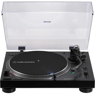 Audio-Technica LP120xBTUSB Direktangetriebener Plattenspieler (Bluetooth & USB) Schwarz