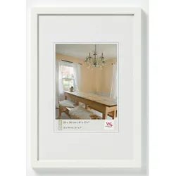 walther + design Peppers Holz Bilderrahmen 009X013 POLARWEISS