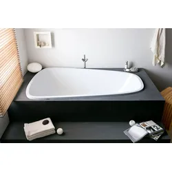 Hoesch Badewanne „Singlebath“ Duo trapez 176,6 × 114,1 cm, rechts