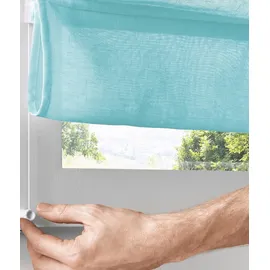 Kutti »Brondby Move« mit Klettschiene ohne Bohren verspannt Klemmfix, Klemmträger, halbtransparent, uni, Basic, pflegeleicht