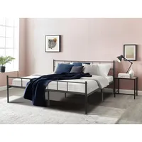 INOSIGN Metallbett »Amrum Bett Bettgestell Bettrahmen Einzelbett Doppelbett Stahlbett«,