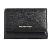 Michael Kors MD Trifold Portemonnaie Damen schwarz