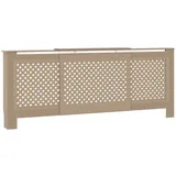 vidaXL MDF Heizkörperverkleidung 205 cm