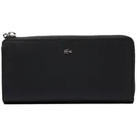 Lacoste Daily City Slim Zip Wallet Noir