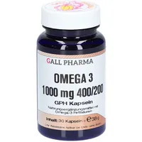 Hecht Pharma Omega 3 1000 mg 400/200 GPH Kapseln