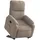 vidaXL Relaxsessel Elektrisch 89,5 x 103,5 x 0 cm Taupe mit Aufstehhilfe