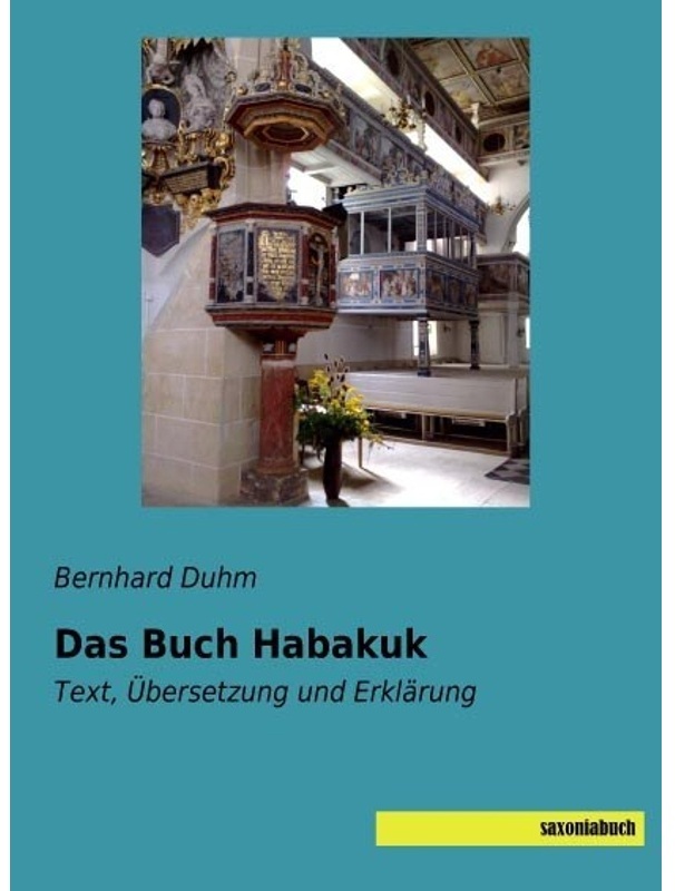 Das Buch Habakuk - Bernhard Duhm, Kartoniert (TB)