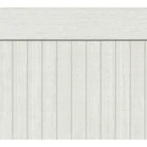 A.S. Création Wallpanel Holz 5 m x 1,06 m Hellgrau 0 g Grau 397443