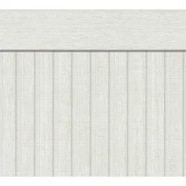 A.S. Création Wallpanel Holz 5 m x 1,06 m Hellgrau 0 g Grau 397443
