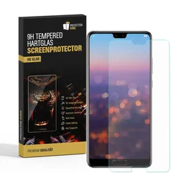 6x 9H Panzerglas für Huawei P20 Displayschutz Schutzglas Hartglas Schutzfolie Panzerfolie KLAR Tempered echtes Displayglas Glasfolie Displayfolie Folie Transparent