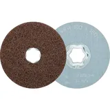 pferd tools COMBICLICK weiche Vliesronde CC Ø 100mm A180 zum reinigen und satinieren mit Winkelschleifer