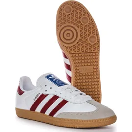 Adidas Samba OG Cloud White / Collegiate Burgundy / Gum3 43 1/3