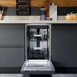 Bauknecht BSIO 3O35 PFE X Einbau-Geschirrspüler (vollintegrierbar, 448 mm breit)