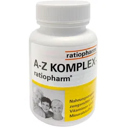 A-Z Komplex ratiopharm - mit 23 Vitaminen & Mineralstoffen