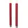 MARELIDA LINA LED Stabkerze 24 cm rot 2 St.