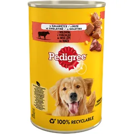 PEDIGREE Adult Dose Nassfutter für Hunde mit Rindfleisch in Gelee