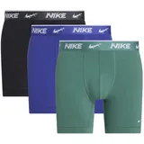 Nike Boxershorts unifarben grün S 3er Pack