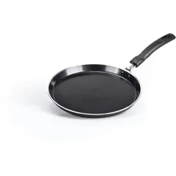 Berndes Crêpespfanne 25 cm, Aluminium, recycelt, schwarz - b.green - Alu Recycled