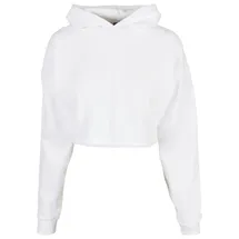 URBAN CLASSICS Oversized Cropped Sweatshirt White 5XL