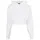 URBAN CLASSICS Oversized Cropped Sweatshirt White 5XL