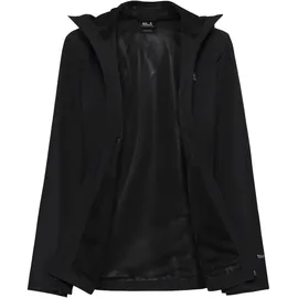 Jack Wolfskin Outrovert Regenjacke Damen Schwarz XL