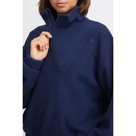 North Bend Fleecejacke Pullover Blau 44