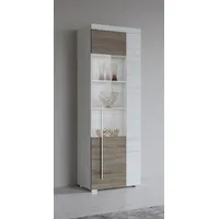 INOSIGN Vitrine »Roger,Höhe 160cm stilvolle Glasvitrine mit verstellbare Glasböden«,