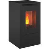 Pelletofen Typ19934- Little,schwarz,6,2kw