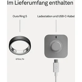 Oura Ring 5 Größe 6 Stealth