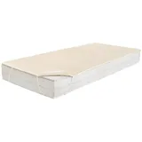 DORMISETTE Matratzenschoner 90 x 200 cm Baumwolle-Leinen Mischung