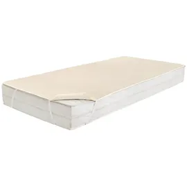 DORMISETTE Matratzenschoner 90 x 200 cm Baumwolle-Leinen Mischung
