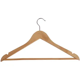 Alba Krapf Alba Kleiderbügel Holz Basic PMBASICBO, 25 Stück