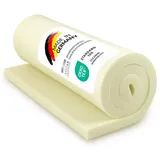 MSS e.K. Viscoelastische Schaumstoffplatte 200 x 100 x 4cm Matratzenauflage (ohne Bezug) Visco-Schaumstoff