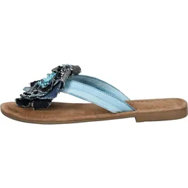 LAZAMANI Pantolette in blau 39