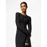 Pieces Pchazel LS LACE TOP Noos - XL