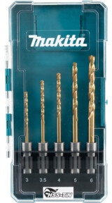 Makita HSS-TiN Metallbohrer-Set SDS-PLUS, 5-teilig E-15132