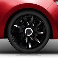 16" 16 Zoll Radkappen Radblenden 01/RK Schwarz (Farbe und Größe wählbar!)